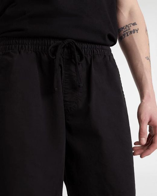 Vans Black Range Relaxed Elastic Shorts for men