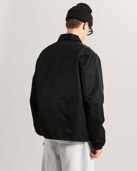 Vans Black Torrey Nylon Coaches Jacket for men