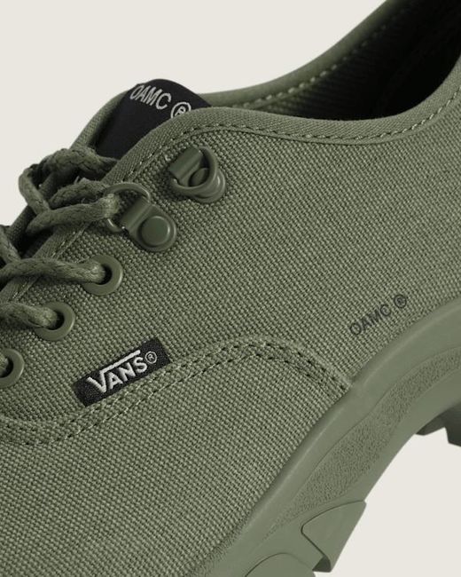 Vans Green Otw By X Oamc Authentic Oxford for men