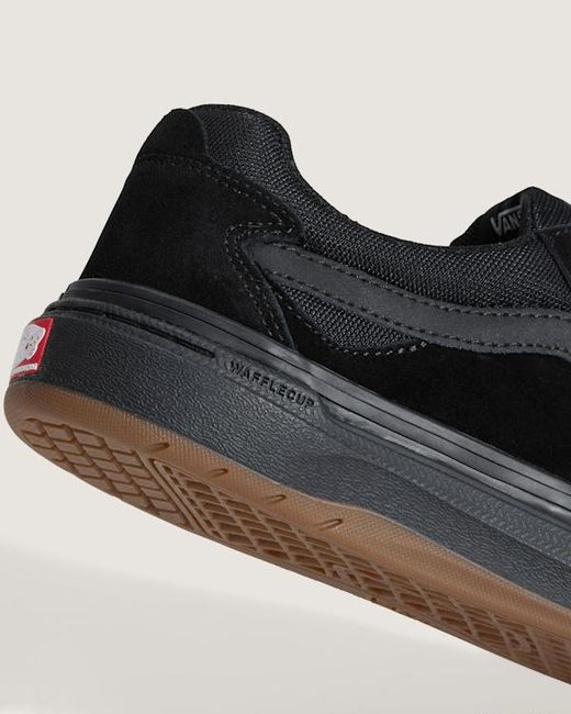 Vans Black Skate Kyle Walker Wafflecup Shoes for men