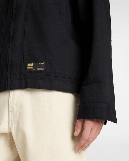 Vans Mcavoy Zip Station Jacke, Herren, Größe in Blue für Herren