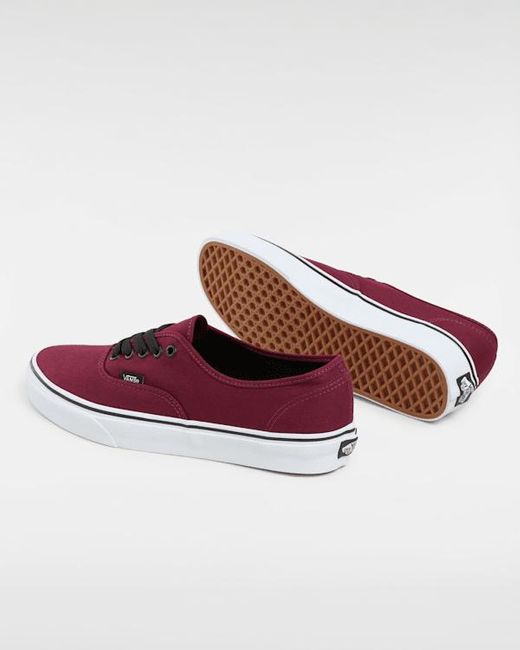 Scarpe Authentic, Uomo, Taglia di Vans in Red da Uomo