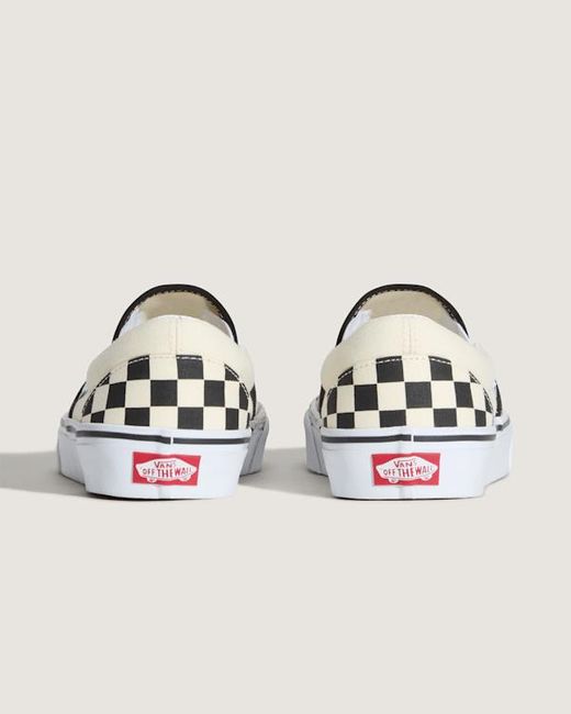 Vans Checkerboard Classic Slip-On Schuhe, Herren, Größe in Metallic für Herren