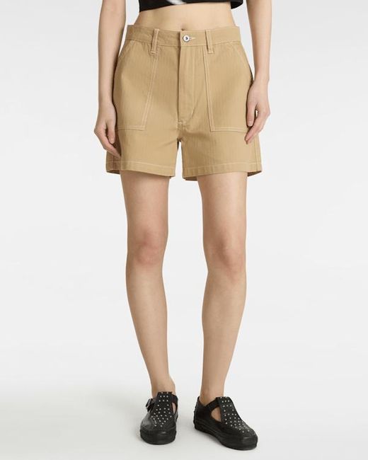 Pantalones Cortos Union, Mujer, Talla Vans de color Natural