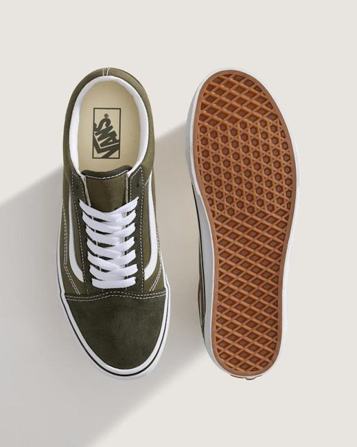 Vans Green Old Skool Shoes for men