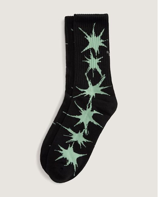 Vans Skate Splatter Crew Socken (1 Paar) Herren, Größe: L (48-51​ in Black für Herren