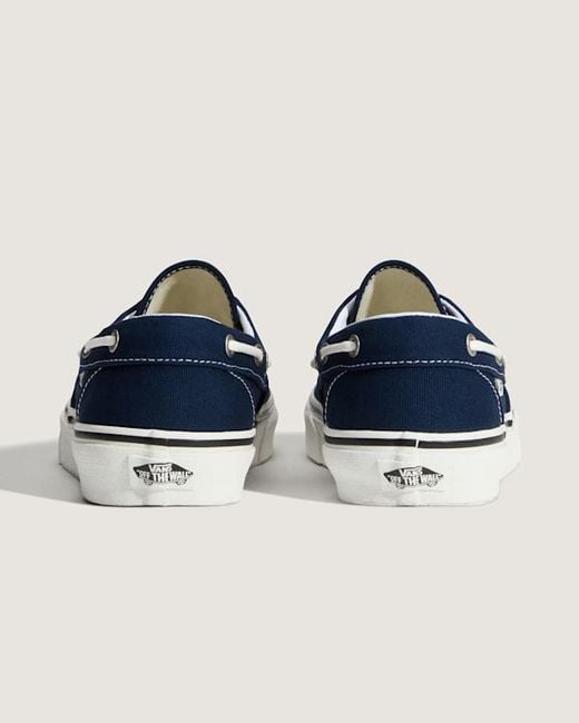 Vans Blue Authentic Boat Shoes for men