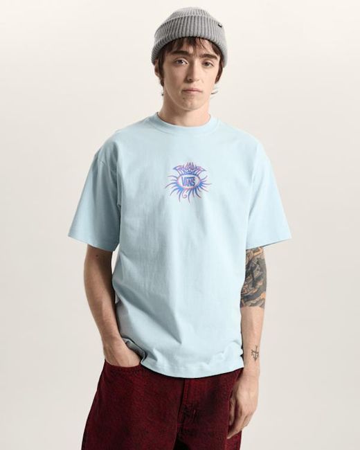Vans Torched Tee, Grootte in het Blue voor heren