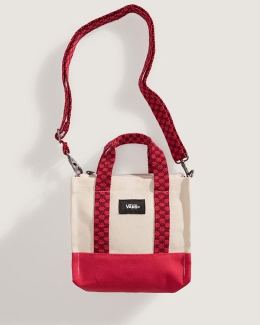 Vans Red Lil Pergs Tote Bag for men