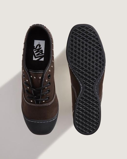Vans Brown Premium Authentic Prima Shoes for men