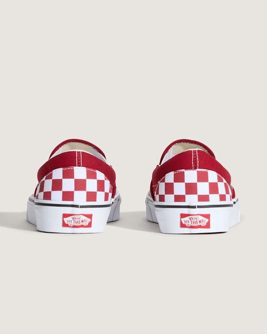 Vans Slip-On Checkerboard Schuhe, Herren, Größe in White für Herren