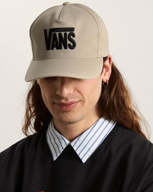Vans Natural Stretch Logo Snapback Hat for men