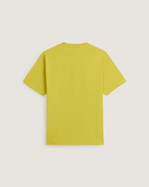Vans Yellow Stretch Logo T-Shirt for men