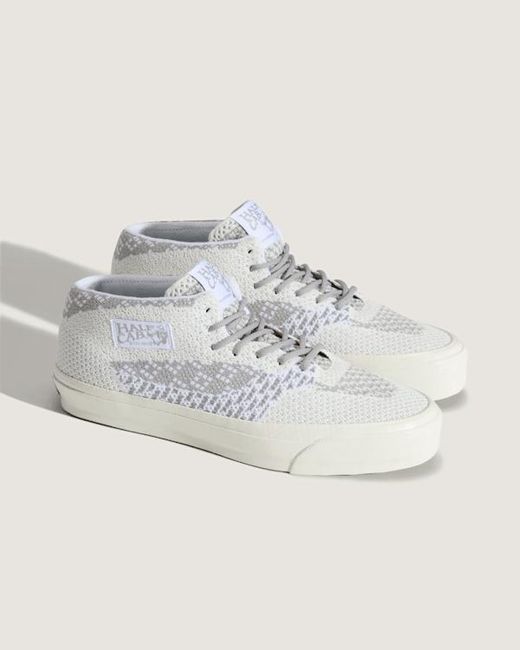 Vans White Premium Half Cab Shoes for men