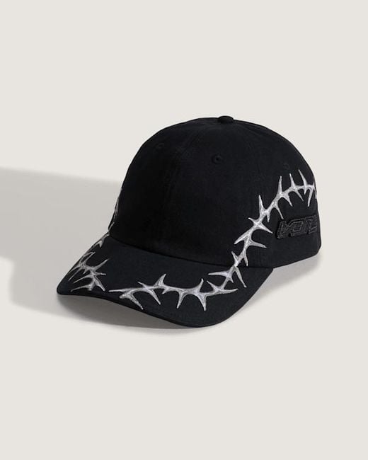 Vans Black Thorn Jockey Hat for men