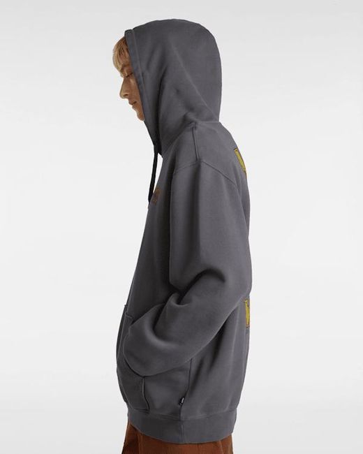 Vans Gray Legacy Pullover Hoodie for men