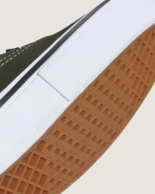 Vans Brown Skate Authentic Mid Shoes for men