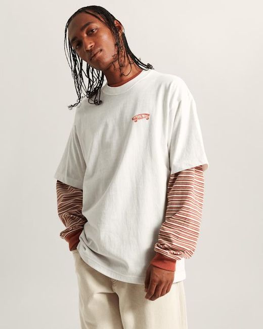 Vans Natural Premium Full Deck T-Shirt for men