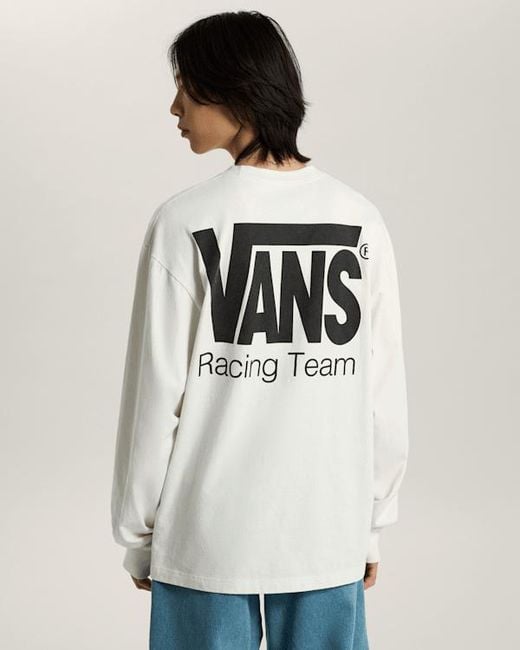 Vans Natural Racing Long Sleeve Sweatshirt for men