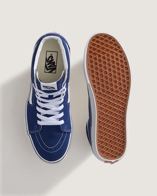 Vans Blue Sk8-Hi Shoes for men