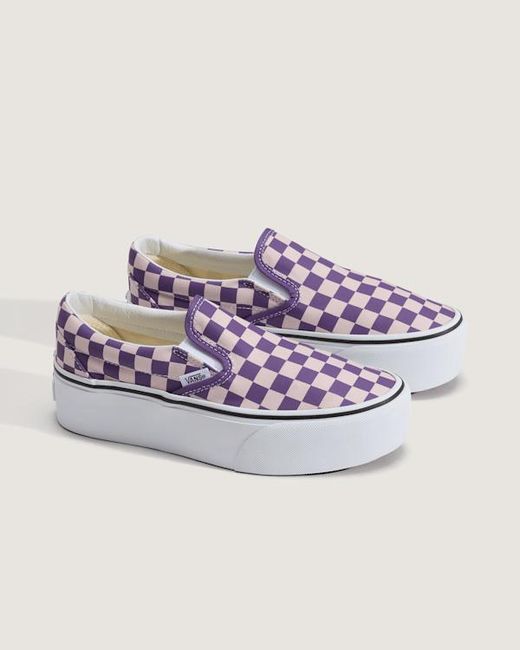 Vans Multicolor Classic Slip-On Platform Shoes for men