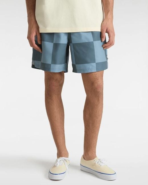 Vans Primary Checkerboard Boardshorts, Herren, Größe in Blue für Herren