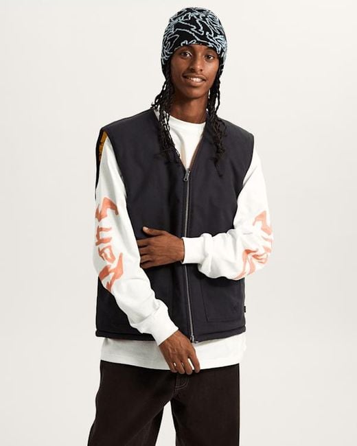 Vans Blue Raw Instinct Vest for men