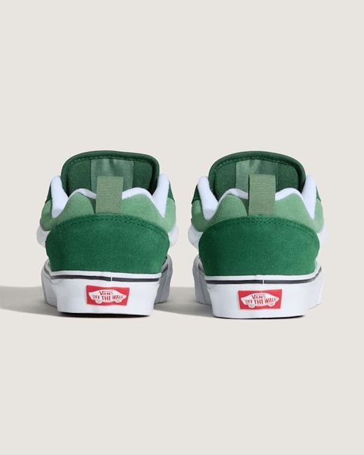 Vans Green Knu Skool Shoes for men