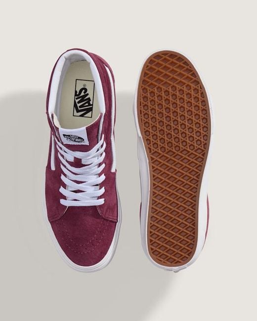 Vans Purple Sk8-Hi Shoes for men