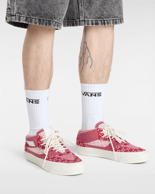 Vans Pink Premium Half Cab Shoes for men
