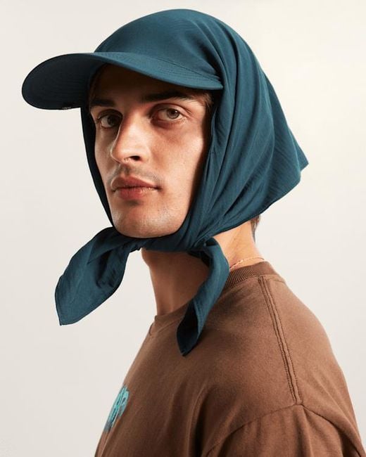 Vans Blue Babbs Bandana Hat for men