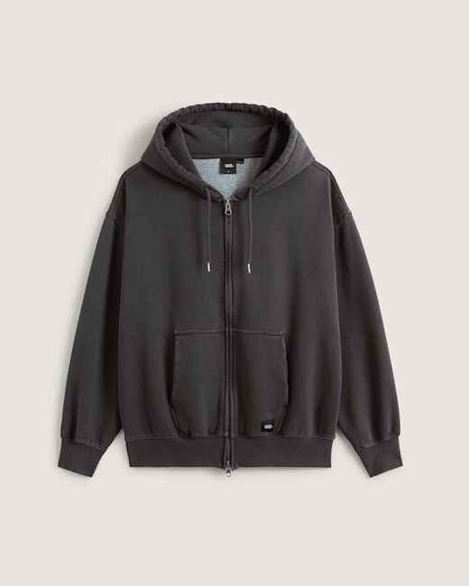 Sudadera Con Capucha Y Cremallera Premium, Hombre, Talla Vans de hombre de color Black