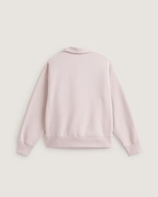 Vans Pink Polo Fleece Pullover for men