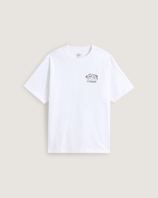 Vans Chained Tee, Grootte in het White voor heren