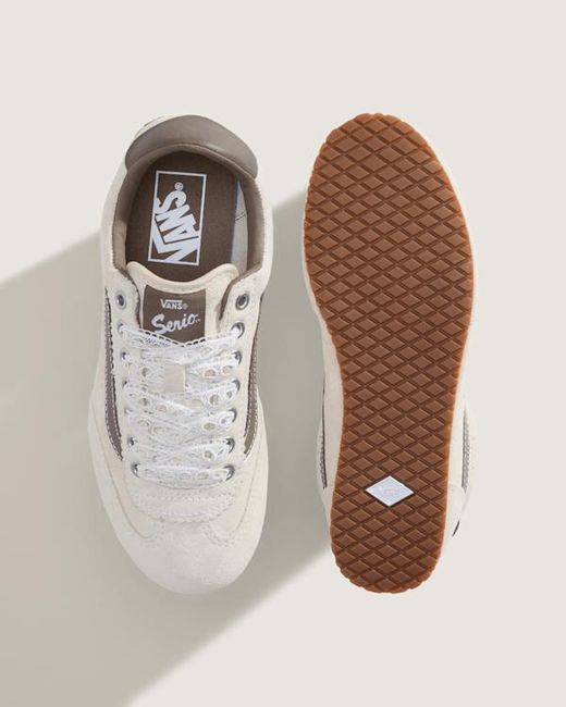 Vans White Super Lowpro Shoes for men