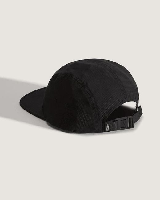 Vans Black Stretch Logo Camper Hat for men