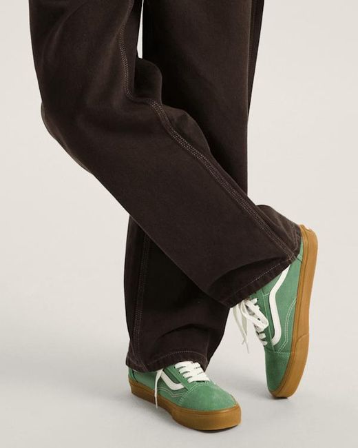 Vans Green Old Skool Shoes for men