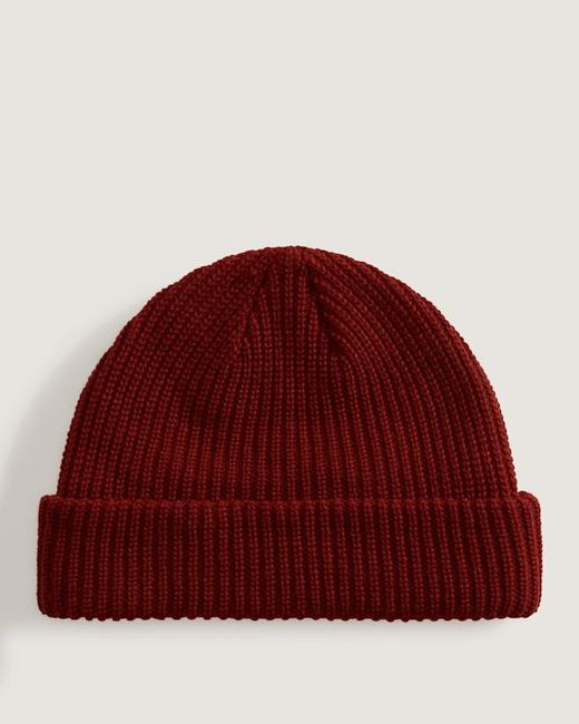 Vans Core Basic Cuff Beanie, Grootte in het Red voor heren