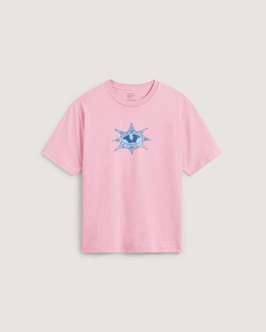 Vans Star Checker T-Shirt, Mann, Größe in Pink für Herren