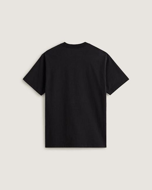 Vans Black Commitment 4 Dummies Loose T-Shirt for men