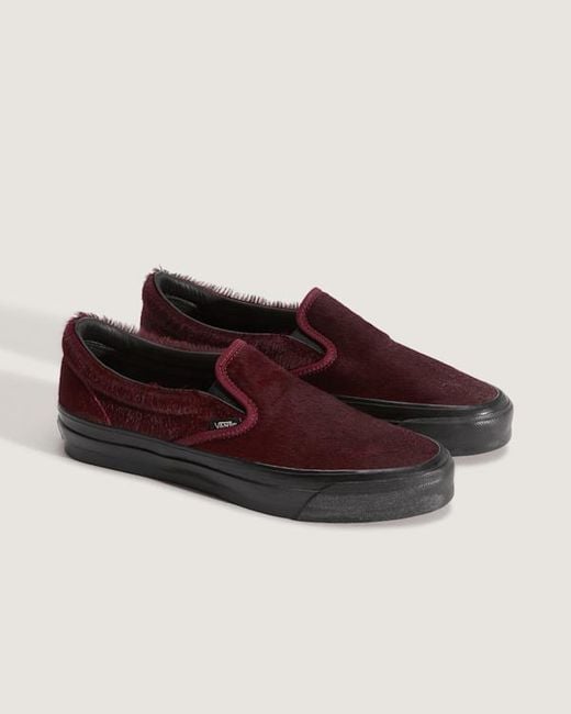 Vans Brown Premium Classic Slip-On Mule for men