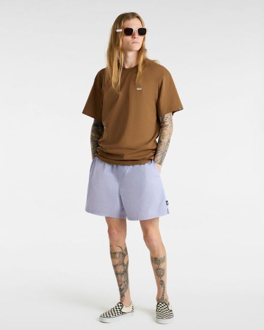 Vans Primary Solid Elastic Boardshorts in Blue für Herren