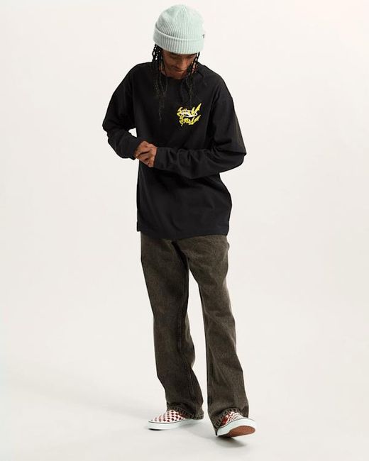 Vans For Nothing Twofer T-Shirt, Herren, Größe in Black für Herren
