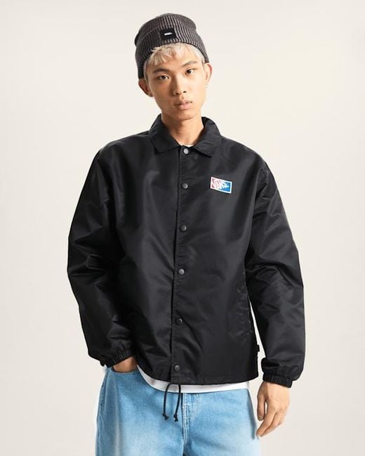 Vans Black Torrey Coaches Jacket for men