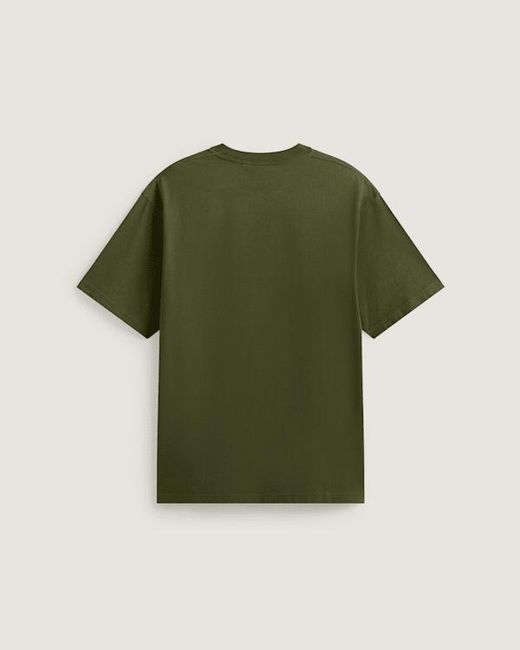 Vans Green Premium Loose Fit T-Shirt for men