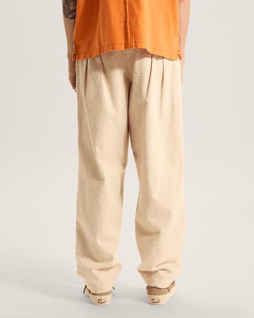 Vans Natural Otw By Back Pleated Trousers for men