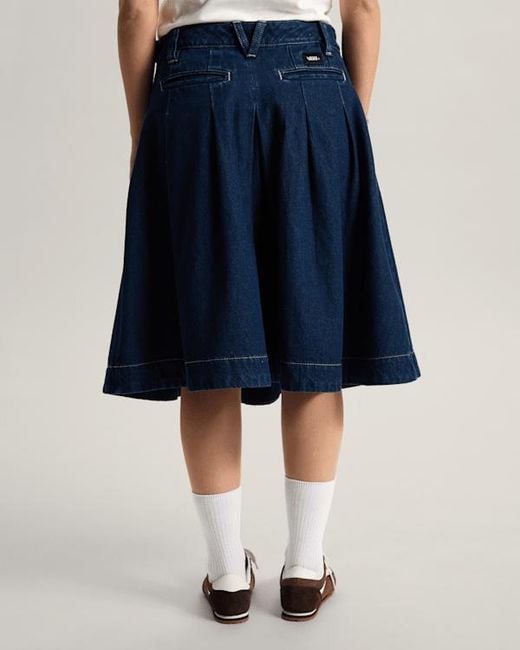 Vans Blue Authentic Chino-Jeansrock, Damen, Größe