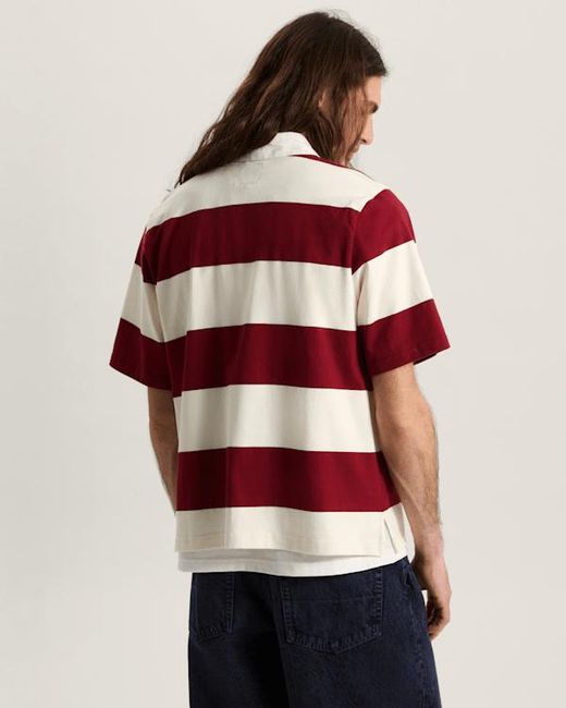 Vans Red Rugby Shirt