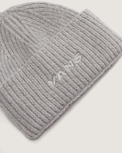 Vans Gray Densmore Wide Cuff Beanie for men