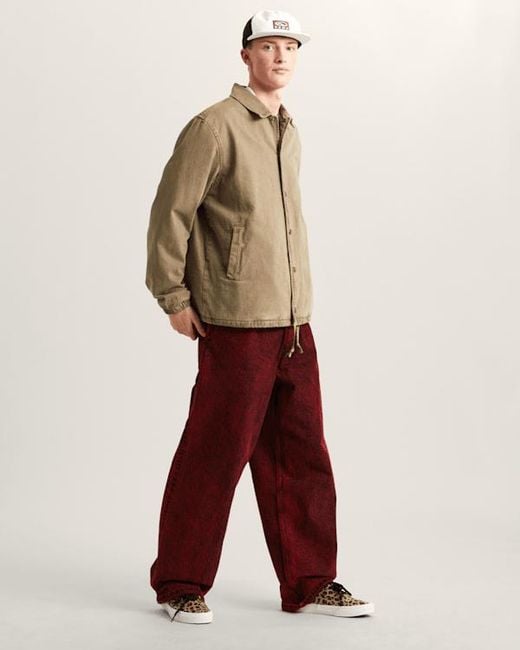 Vans Natural Premium Denim Torrey Coaches Jacket for men